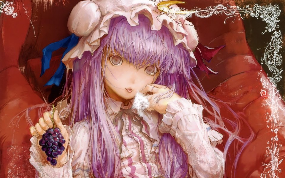 Touhou Patchouli Knowledge Wallpaper