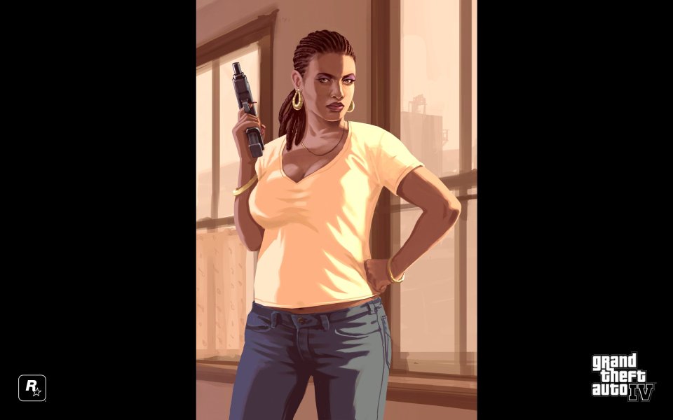 Gta Iv Elizabeta Character Art