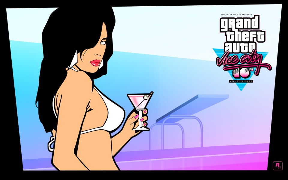 Gta Vice City 10th Anniversary Bikini Girl