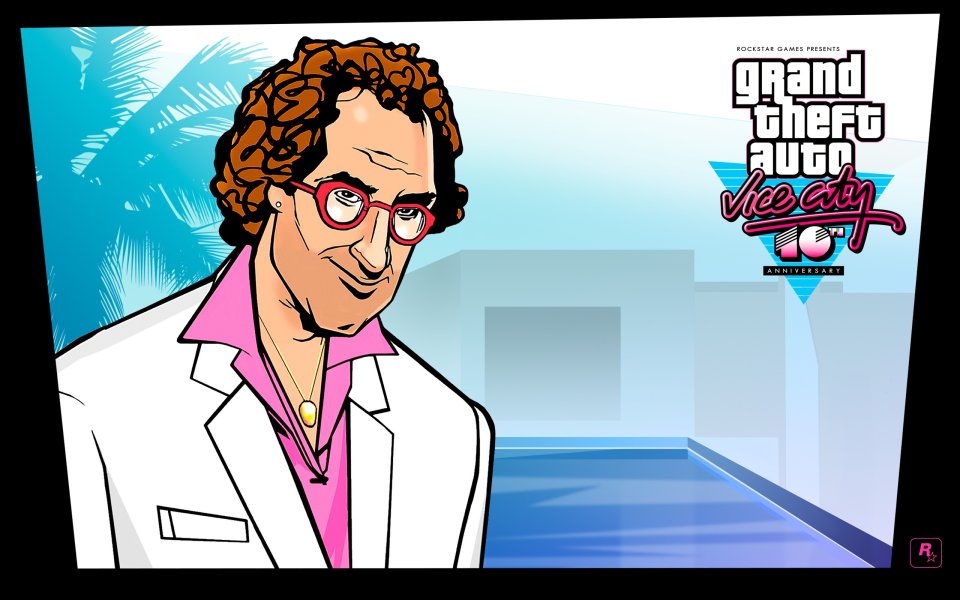 Gta Vice City 10th Anniversary Lawyer Wallpaper