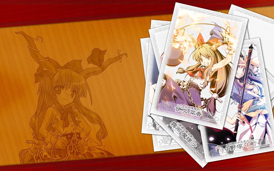 Touhou Project Ibuki Saika Wallpaper