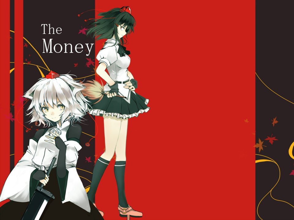 Touhou Project Merlin Mokou Wallpaper