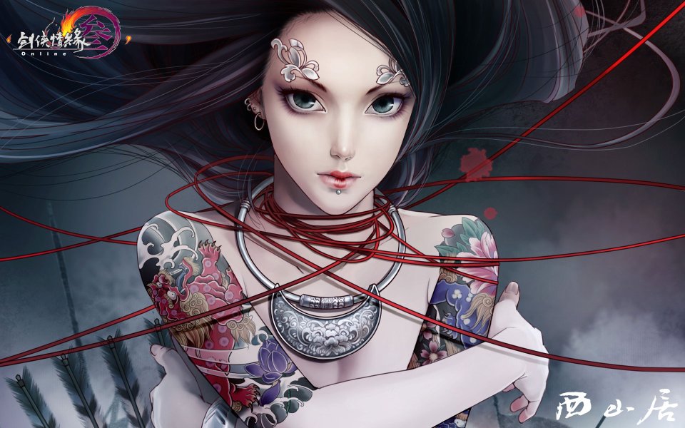Jx3 Wp19 Chinese Female Character Wallpaper