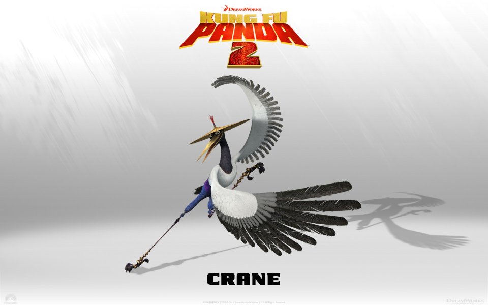 Kung Fu Panda 2 Crane Character