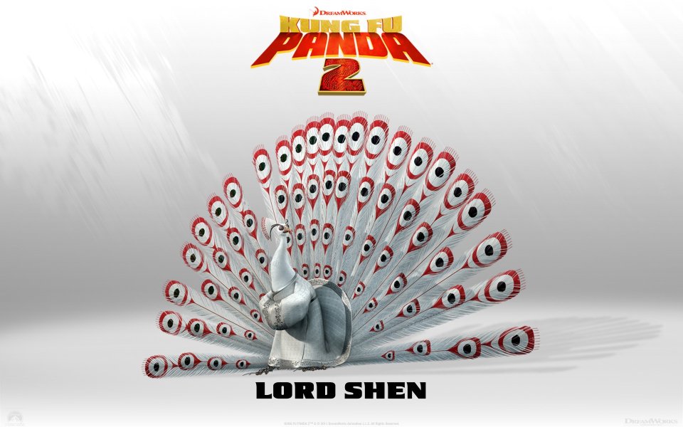 功夫熊猫2中的反派角色Lord Shen