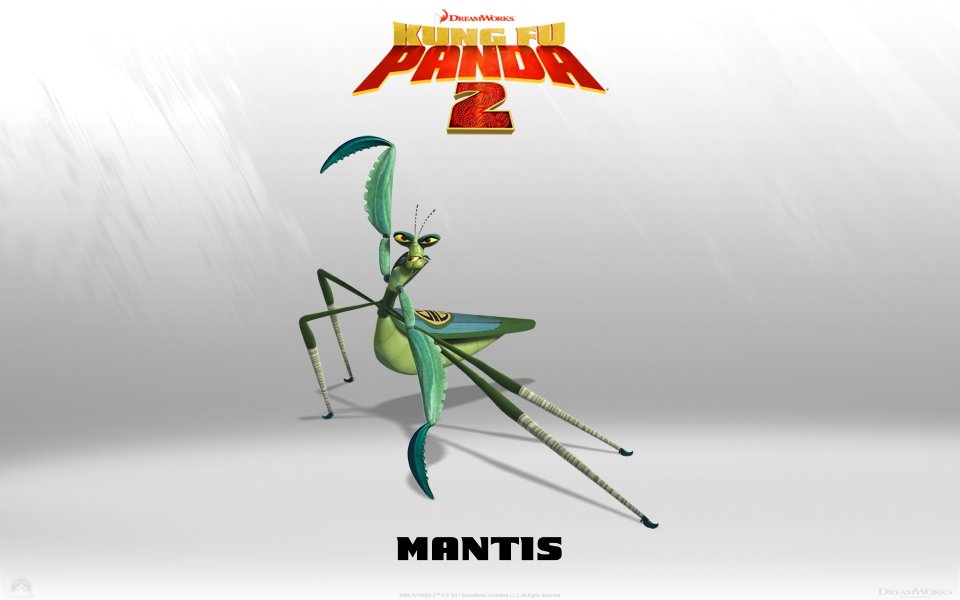 Kung Fu Panda 2 Mantis Wallpaper