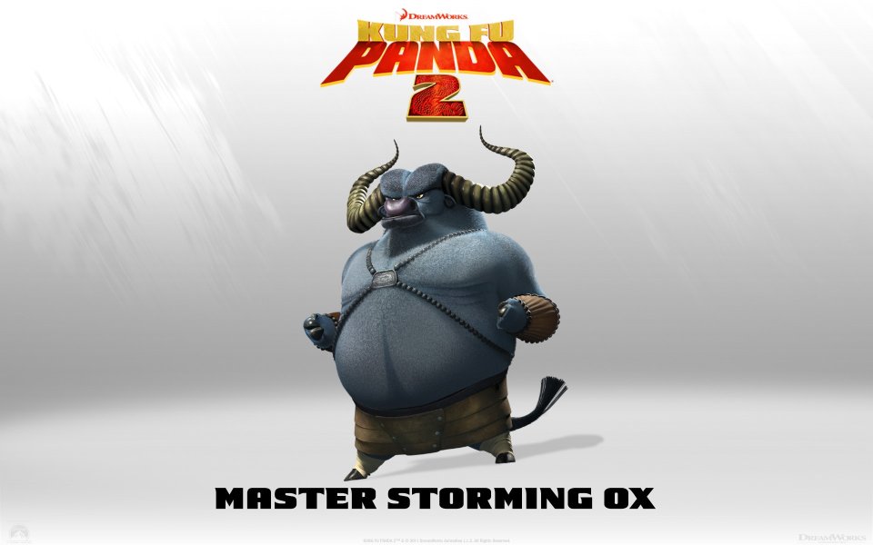 Kung Fu Panda 2 Master Storming Ox
