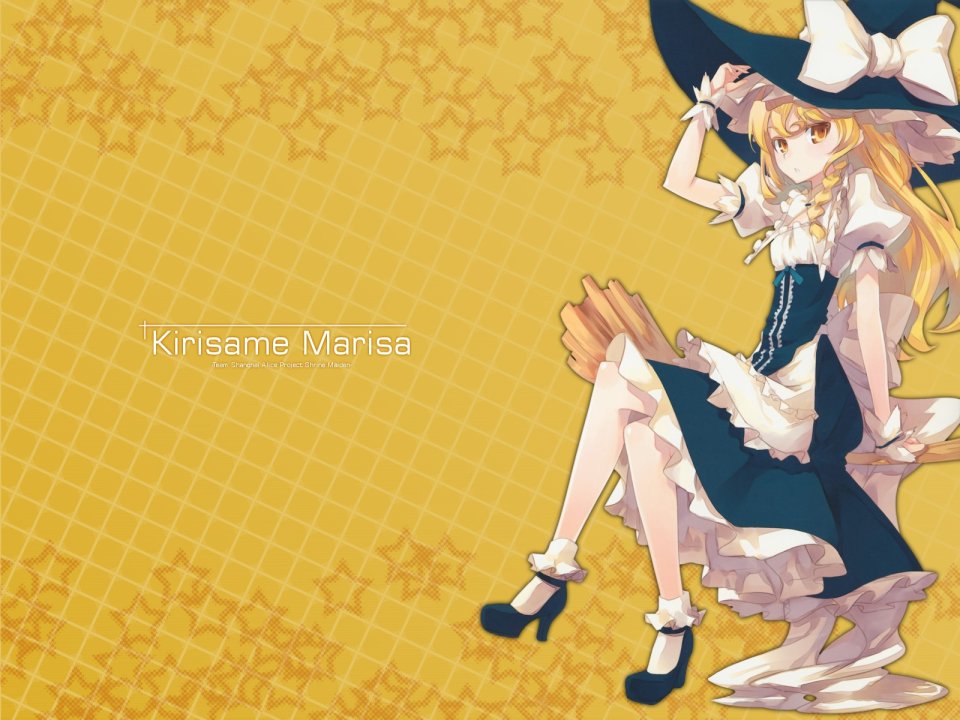 Touhou Kirisame Marisa Wallpaper