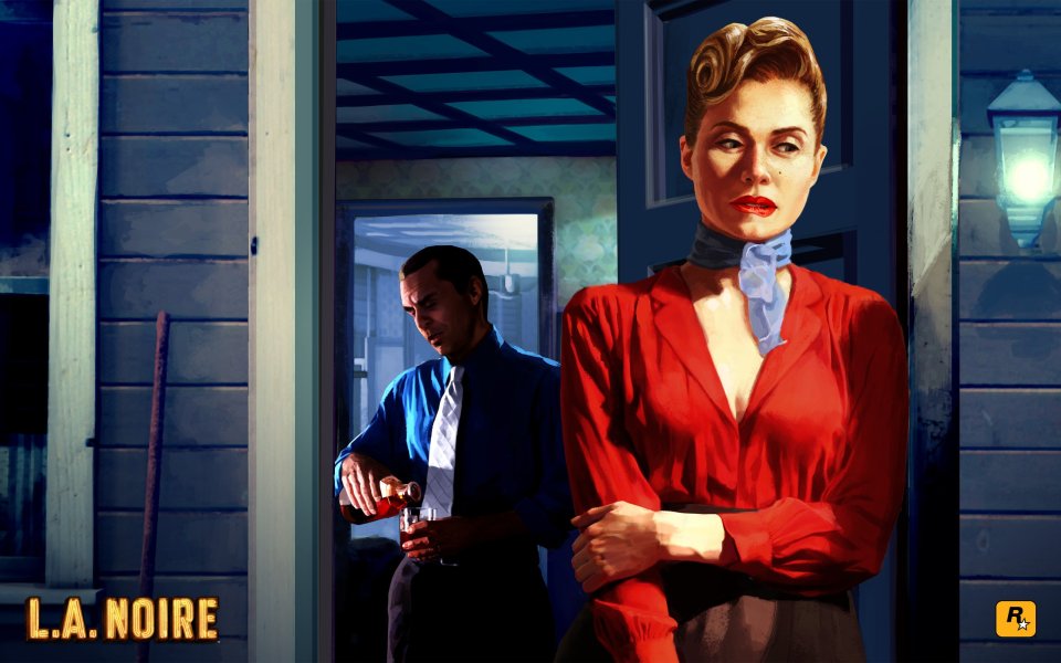 Lanoire Game Scene Retroroom Contrast