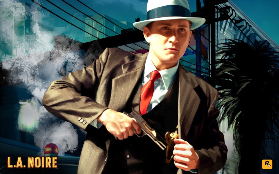 Lanoire Detective Holding Gun