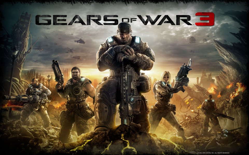 三部曲完结篇《Gears of War 3 战争机器3》官方壁纸