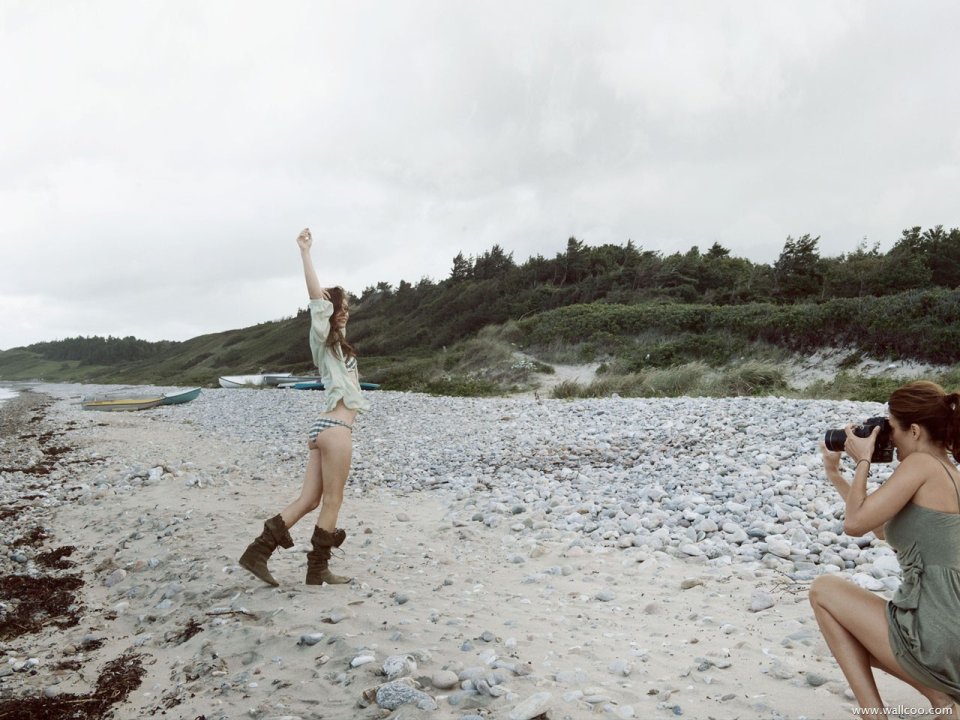 Norwegian Beach Freedom Louise Pedersen Photography