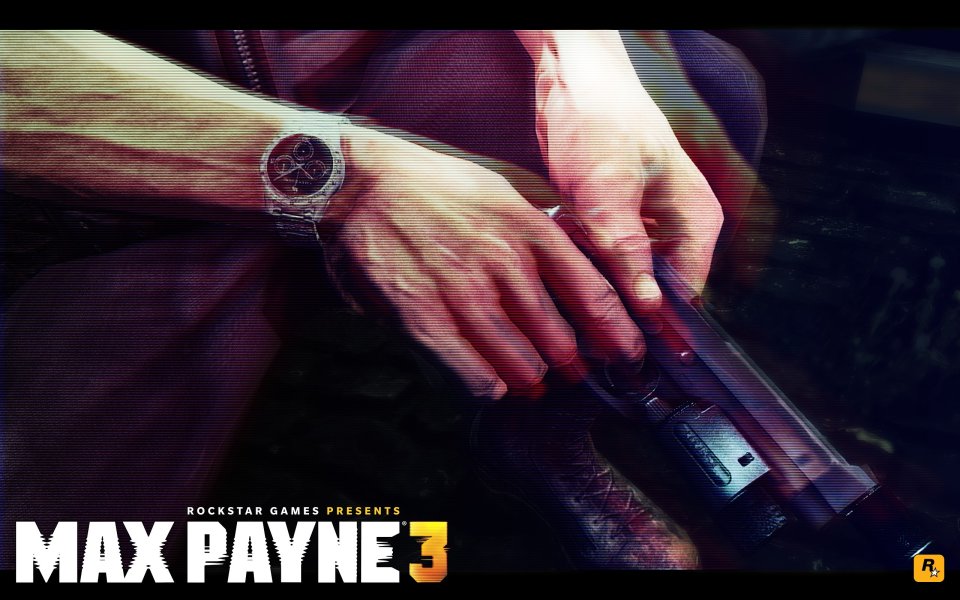 Max Payne 3 Game Promo Handgun Action