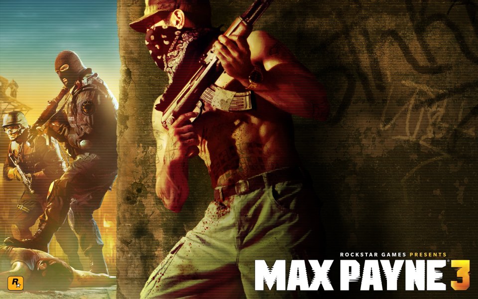 Max Payne 3 Game Promo Art