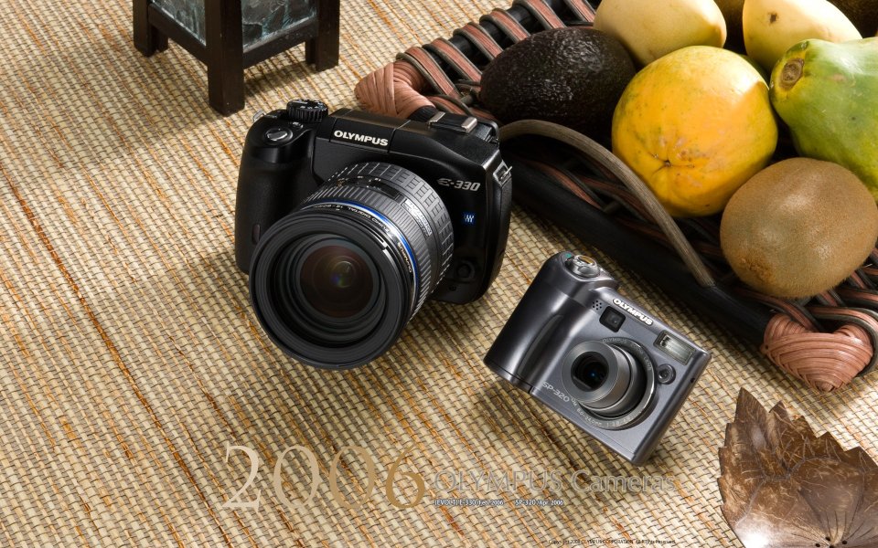 Olympus E 330 And SP 300 Cameras