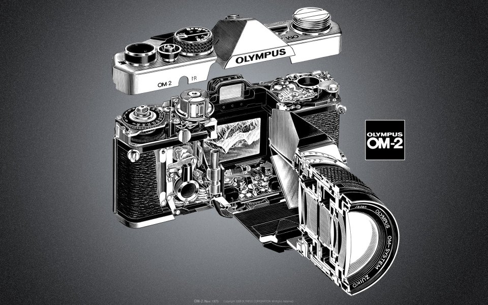 Olympus Om 2 Camera Exploded View
