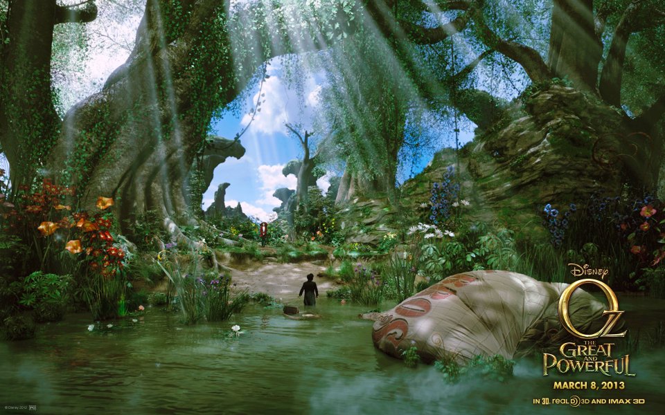 Disney Oz Great Powerful Forest Scene