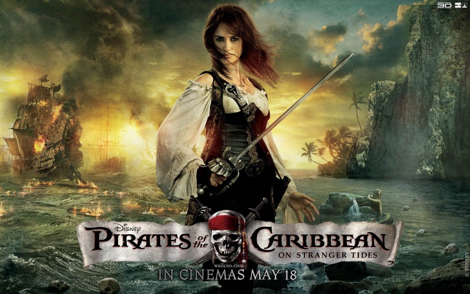 Pirates Of The Caribbean On Stranger Tides Poster