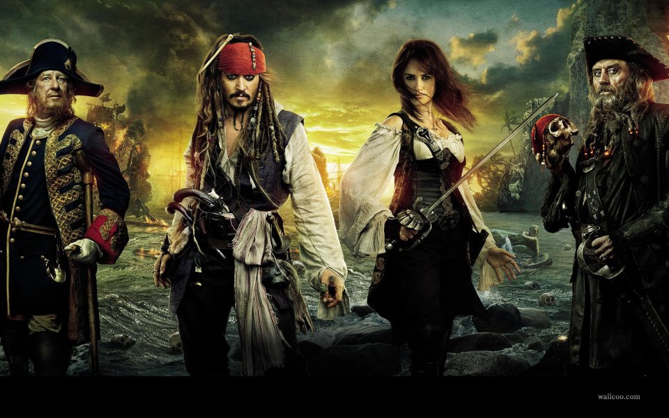 Pirates Of The Caribbean On Stranger Tides Poster