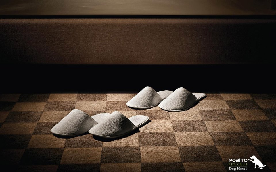 Japan POZITO Pet Club Hotel Slippers