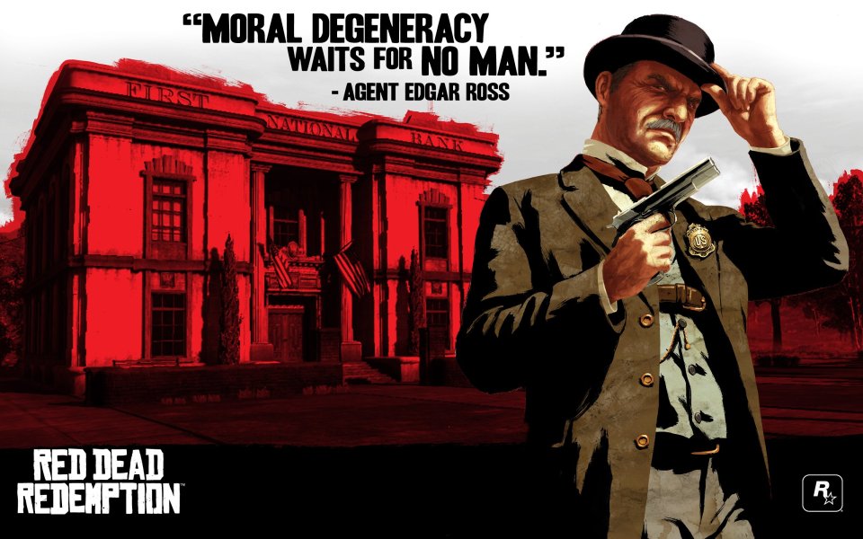 Agent Edgar Ross And First National Bank In Red Dead Redemption