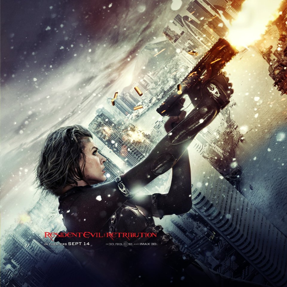 Resident Evil: Retribution 3D Movie Wallpapers