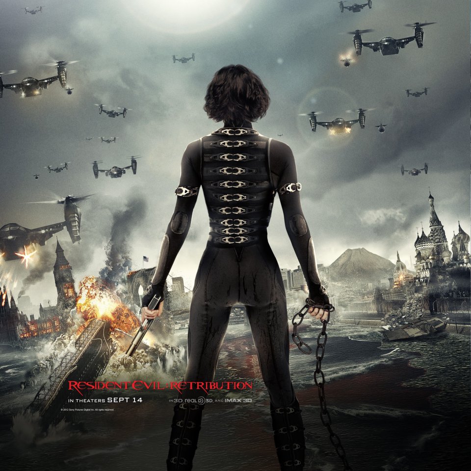 Resident Evil Retribution Movie Poster
