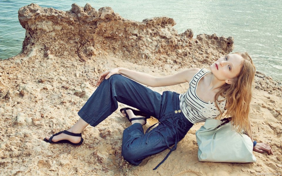Japanese Beach Rock Fashion Photography