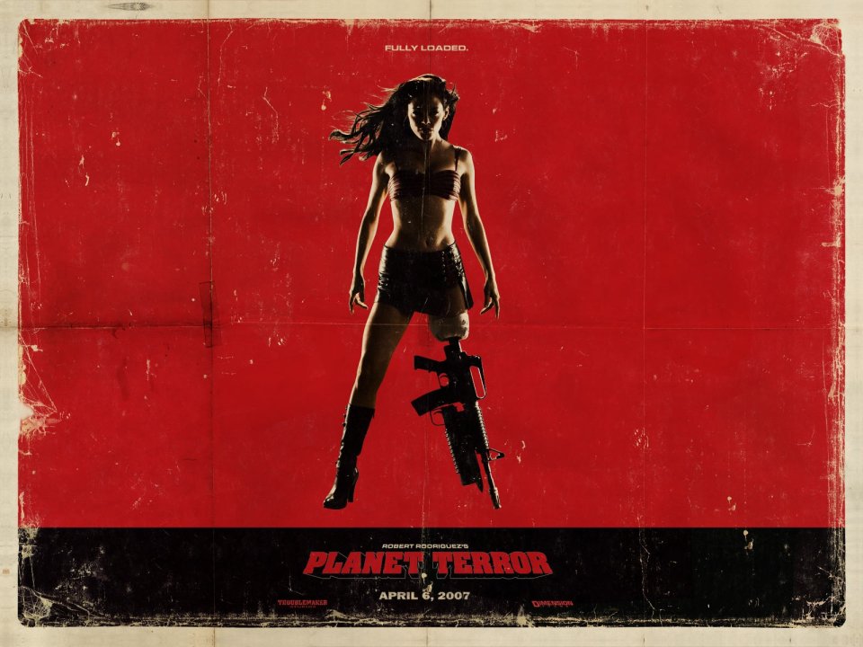 Rose Mcgowan Planet Terror Poster