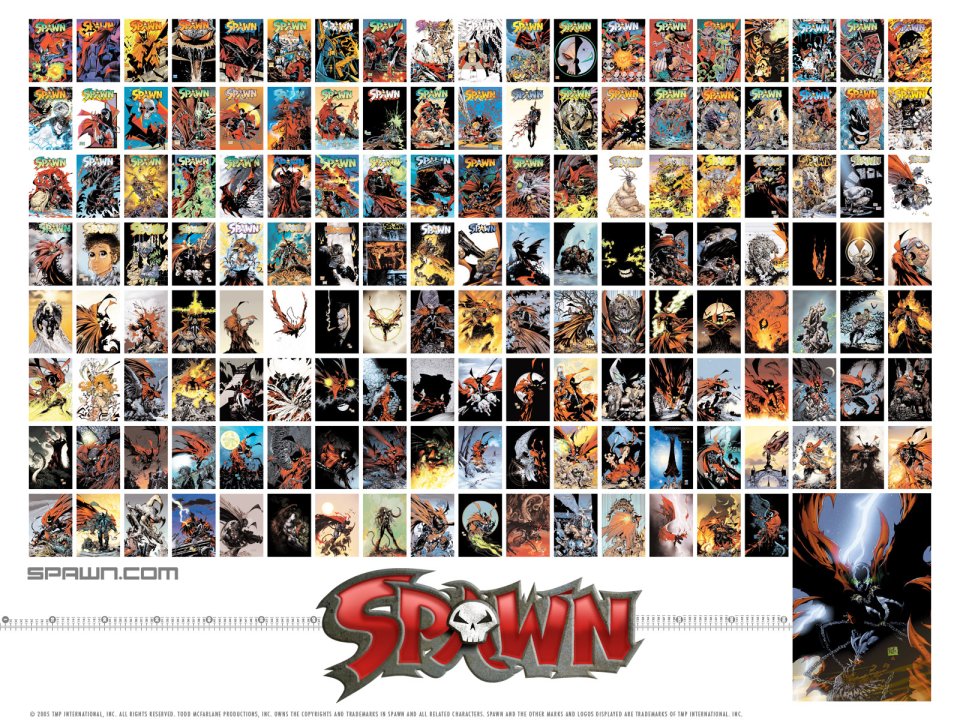 「Spawn」系列漫画封面合集