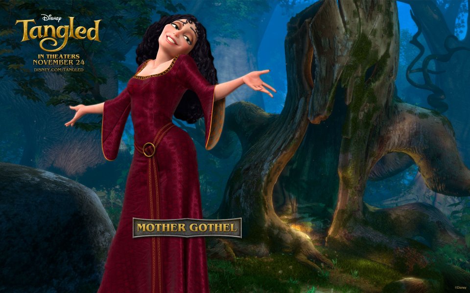 Tangled Mother Gothel Disney