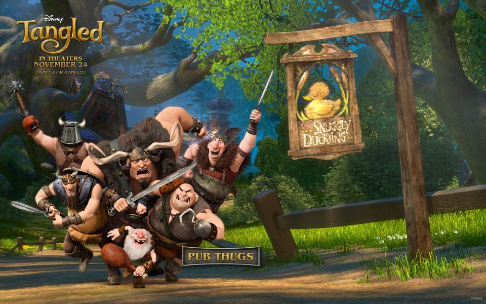 Tangled Pub Thugs Disney Animation