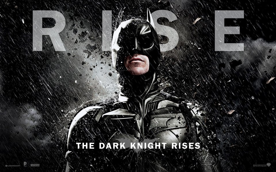 Dark Knight Rises Batman Poster