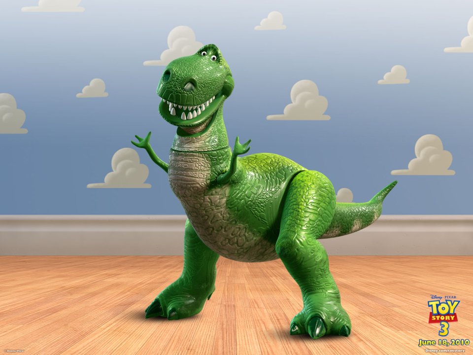 Toy Story 3 Rex Wallpaper