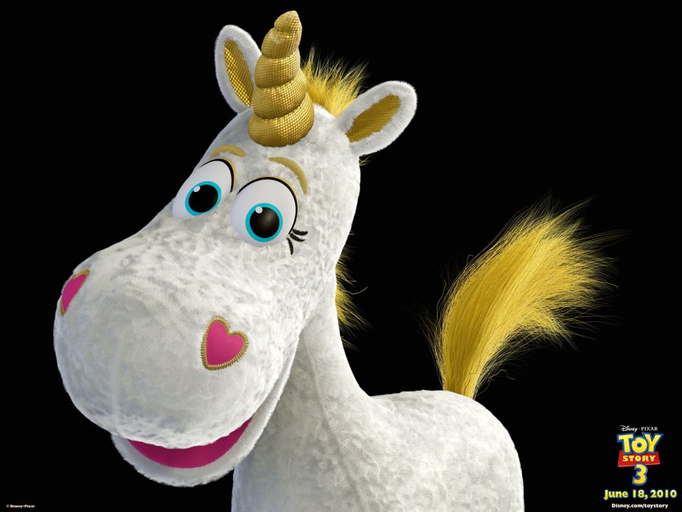 Toy Story 3 Buttercup Unicorn Wallpaper