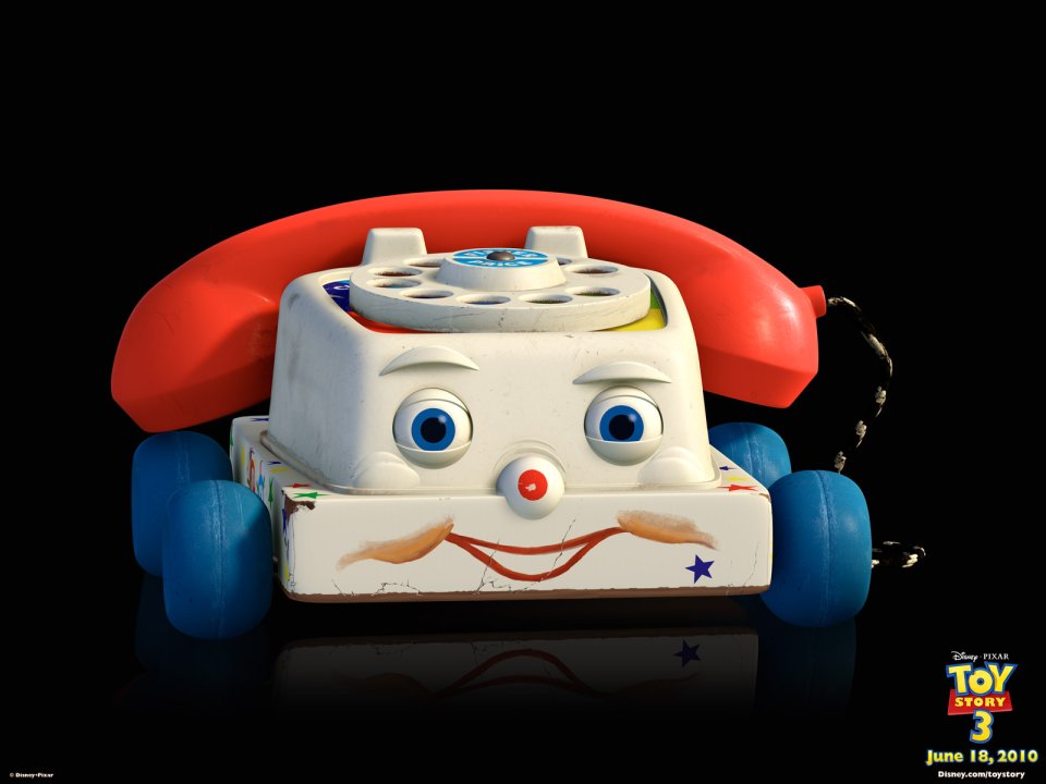Toy Story 3 Chatter Telephone Wallpaper