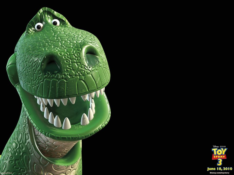Toy Story 3 Rex Character Wallpaper