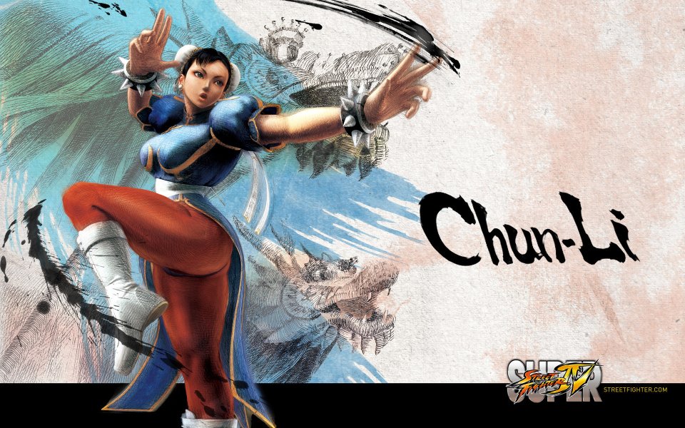 Chun Li Street Fighter 4 Wallpaper