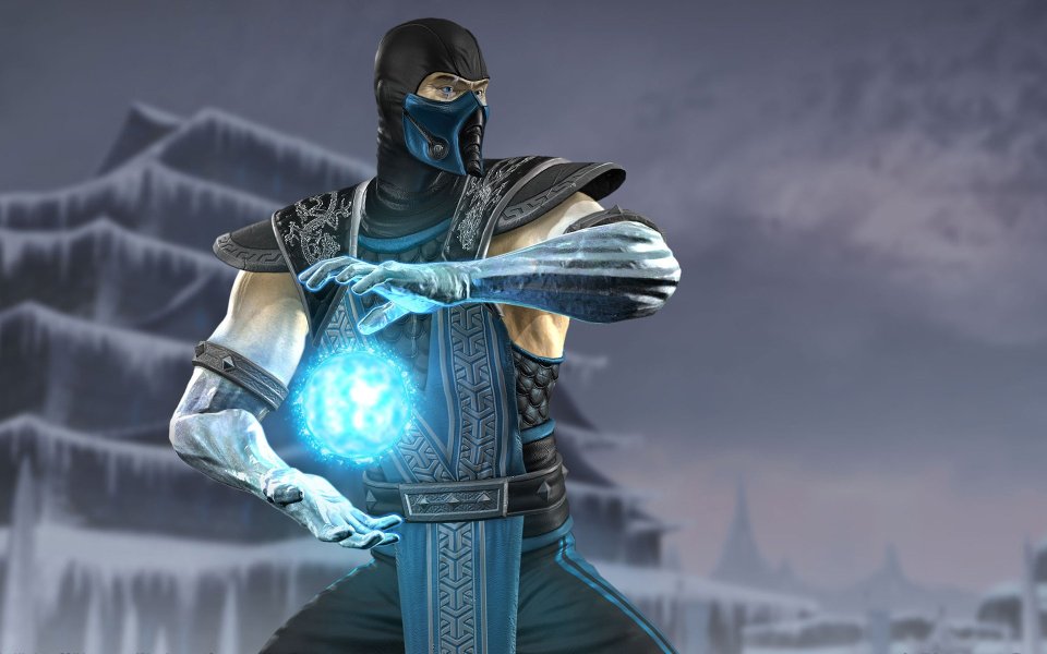 Mortal Kombat VS DC Universe Sub Zero Ice Ninja Wallpaper