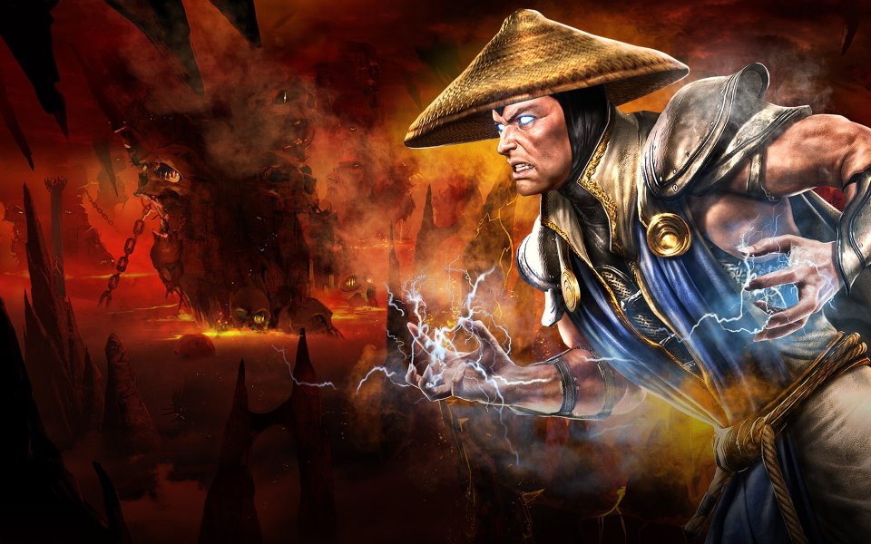 Mortal Kombat   Raiden Summoning Lightning In The Netherrealm