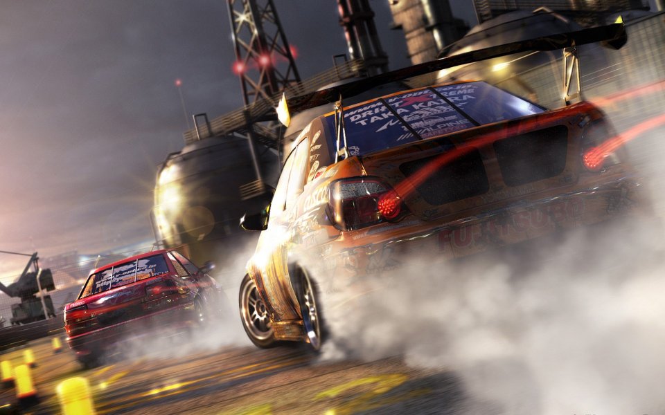 Japan Industrial Race Drift Wallpaper