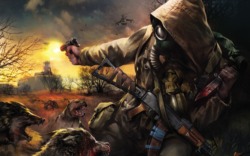Post Apocalyptic Survivor Wolf Attack