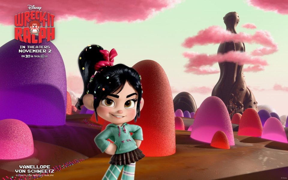 Wreck It Ralph Vanellope Wallpaper
