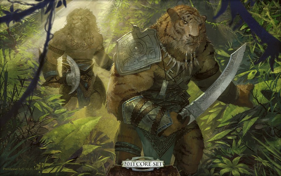 Ajanis Pridemate Tiger Man Lion Man Jungle