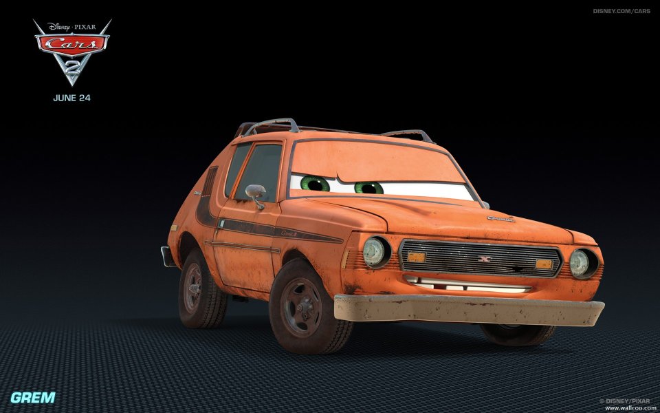 Disney Pixar Cars 2 Grem