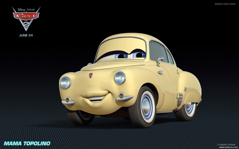 Pixar Cars 2 Mama Topolino
