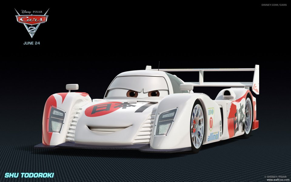Pixar Cars 2 Shu Todoroki