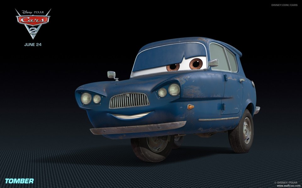 Pixar Cars 2 Tomber