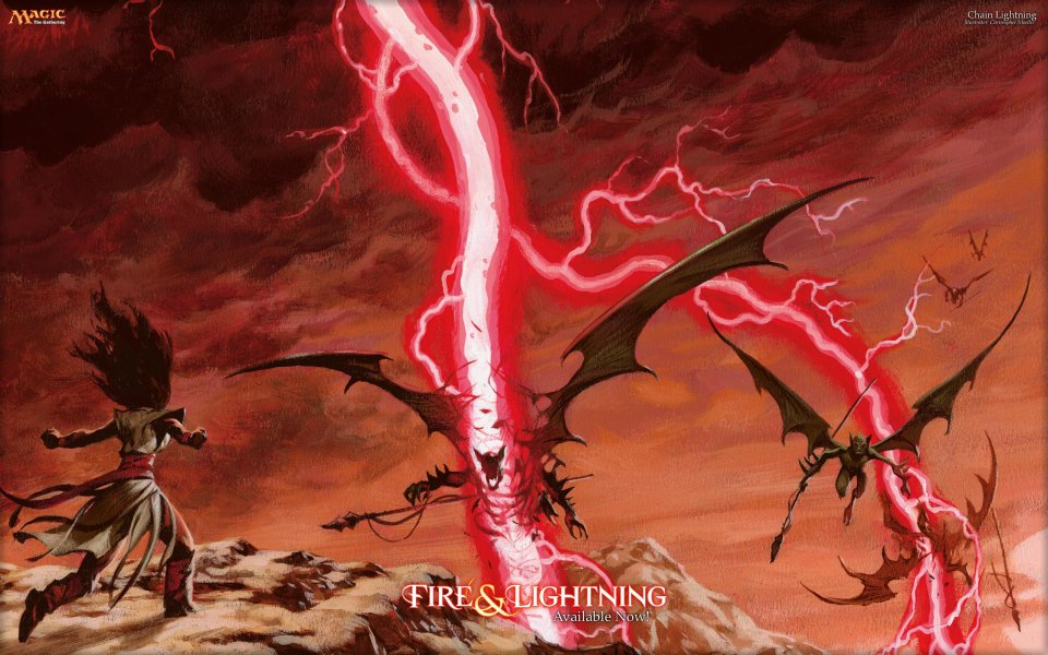 Magic The Gathering Chain Lightning