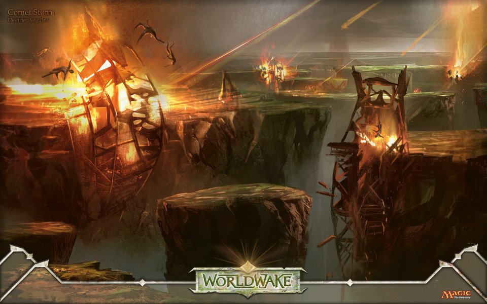 Worldwake Comet Storm Wreckage